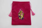 Gamers Guild AZ Foam Brain Games Dice Bag - Moonlit Lantern Pink Foam Brain Games