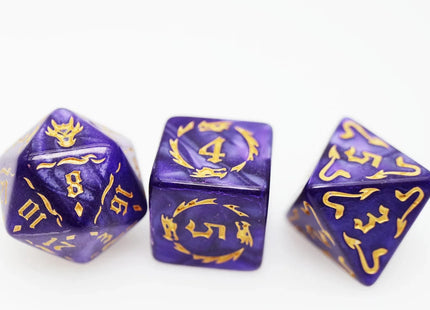 Gamers Guild AZ Foam Brain Games Drake's Flight: Enchanting RPG Dice Set Foam Brain Games
