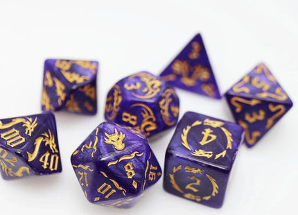 Gamers Guild AZ Foam Brain Games Drake's Flight: Enchanting RPG Dice Set Foam Brain Games