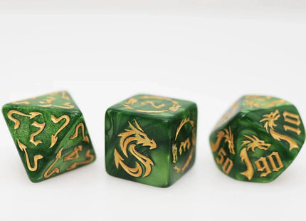 Gamers Guild AZ Foam Brain Games Drake's Flight: Growth RPG Dice Set Foam Brain Games