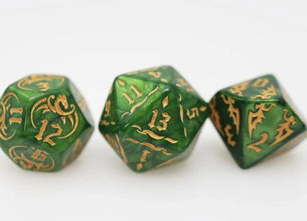 Gamers Guild AZ Foam Brain Games Drake's Flight: Growth RPG Dice Set Foam Brain Games