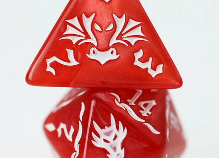 Gamers Guild AZ Foam Brain Games Drake's Flight: Inferno RPG Dice Set Foam Brain Games