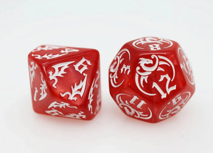 Gamers Guild AZ Foam Brain Games Drake's Flight: Inferno RPG Dice Set Foam Brain Games
