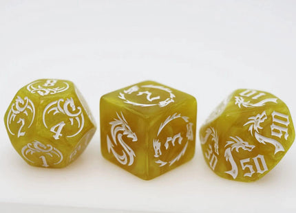 Gamers Guild AZ Foam Brain Games Drake's Flight: Lightning RPG Dice Set Foam Brain Games