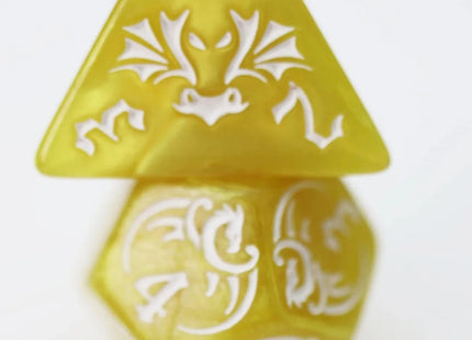 Gamers Guild AZ Foam Brain Games Drake's Flight: Lightning RPG Dice Set Foam Brain Games