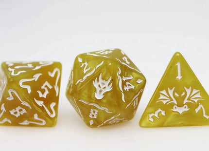 Gamers Guild AZ Foam Brain Games Drake's Flight: Lightning RPG Dice Set Foam Brain Games