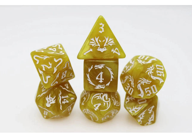 Gamers Guild AZ Foam Brain Games Drake's Flight: Lightning RPG Dice Set Foam Brain Games