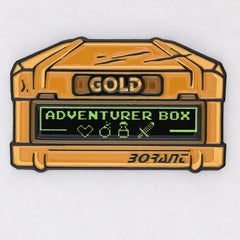 Gamers Guild AZ Foam Brain Games Dungeon Crawler Carl: Adventurer's Loot Box Enamel Pin Foam Brain Games