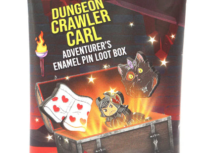 Gamers Guild AZ Foam Brain Games Dungeon Crawler Carl Adventurer's Pin Loot Box: Floors 1-3 Foam Brain Games
