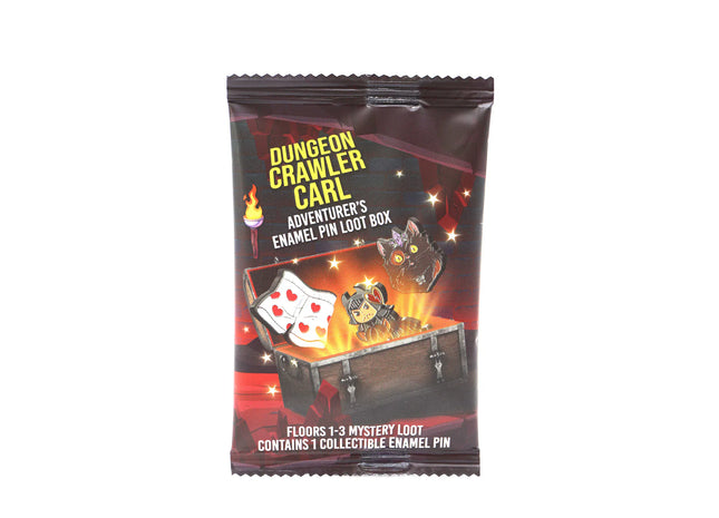 Gamers Guild AZ Foam Brain Games Dungeon Crawler Carl Adventurer's Pin Loot Box: Floors 1-3 Foam Brain Games