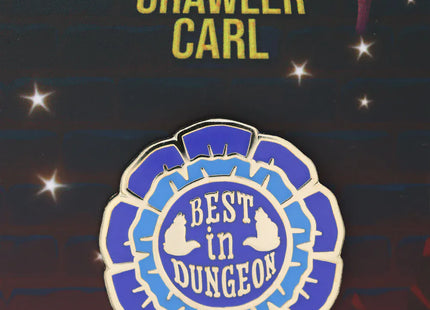 Gamers Guild AZ Foam Brain Games Dungeon Crawler Carl: Best in Dungeon Enamel Pin Foam Brain Games