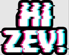 Gamers Guild AZ Foam Brain Games Dungeon Crawler Carl: Hi Zev! Glitch Enamel Pin Foam Brain Games