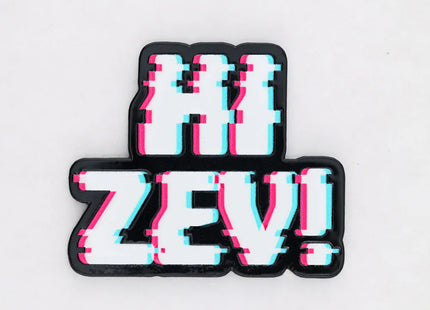 Gamers Guild AZ Foam Brain Games Dungeon Crawler Carl: Hi Zev! Glitch Enamel Pin Foam Brain Games