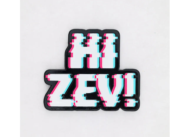 Gamers Guild AZ Foam Brain Games Dungeon Crawler Carl: Hi Zev! Glitch Enamel Pin Foam Brain Games
