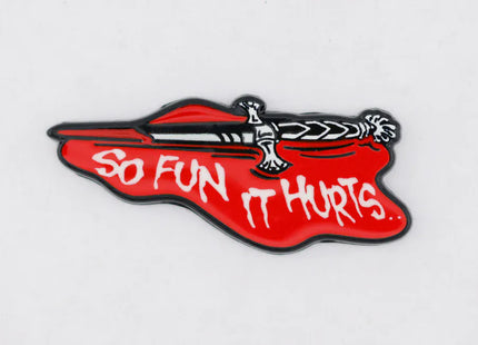Gamers Guild AZ Foam Brain Games Dungeon Crawler Carl: So Fun It Hurts Enamel Pin Foam Brain Games