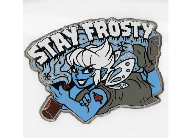 Gamers Guild AZ Foam Brain Games Dungeon Crawler Carl: Stay Frosty Enamel Pin  Foam Brain Games