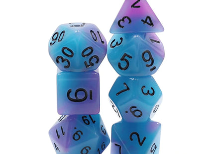 Gamers Guild AZ Foam Brain Games Glow in the Dark Supernova RPG Dice Set Foam Brain Games