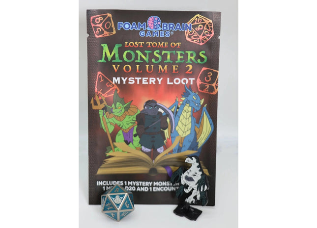 Gamers Guild AZ Foam Brain Games Mystery Loot: Lost Tome of Monsters 2 Foam Brain Games