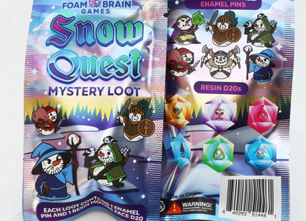 Gamers Guild AZ Foam Brain Games Mystery Loot: Snow Quest Foam Brain Games
