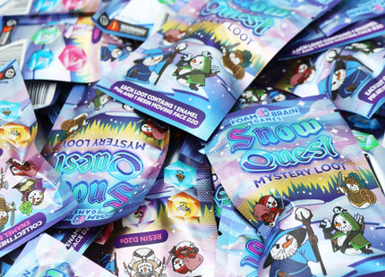 Gamers Guild AZ Foam Brain Games Mystery Loot: Snow Quest Foam Brain Games