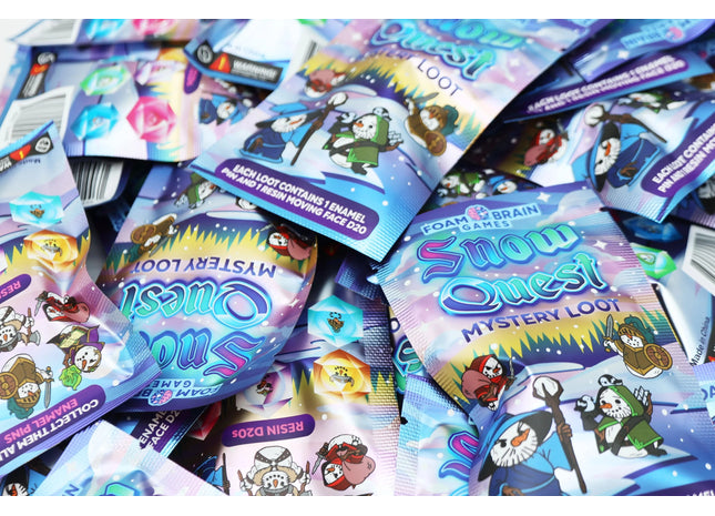 Gamers Guild AZ Foam Brain Games Mystery Loot: Snow Quest Foam Brain Games
