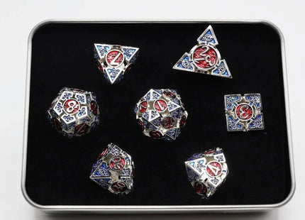 Gamers Guild AZ Foam Brain Games Oculus: Watchful - Metal RPG Dice Set Foam Brain Games