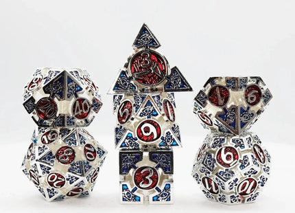 Gamers Guild AZ Foam Brain Games Oculus: Watchful - Metal RPG Dice Set Foam Brain Games