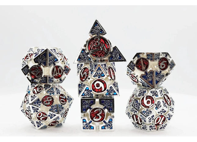 Gamers Guild AZ Foam Brain Games Oculus: Watchful - Metal RPG Dice Set Foam Brain Games