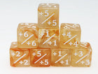 Gamers Guild AZ Foam Brain Games Orange & White +1/+1 Magic Counters Foam Brain Games