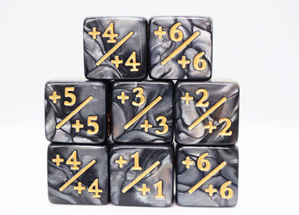 Gamers Guild AZ Foam Brain Games Pearl Black +1/+1 Magic Counters Foam Brain Games