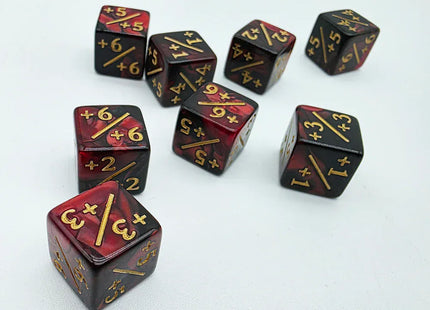 Gamers Guild AZ Foam Brain Games Red & Black +1/+1 Magic Counters Foam Brain Games