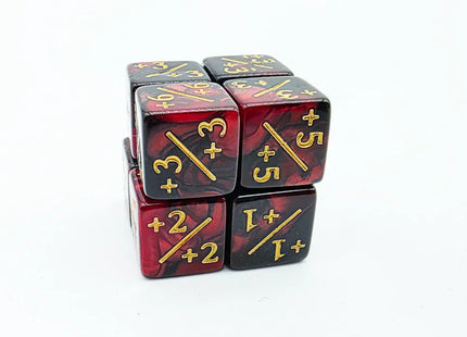 Gamers Guild AZ Foam Brain Games Red & Black +1/+1 Magic Counters Foam Brain Games