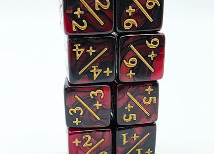 Gamers Guild AZ Foam Brain Games Red & Black +1/+1 Magic Counters Foam Brain Games