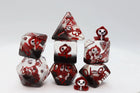 Gamers Guild AZ Foam Brain Games Red Reaper RPG Dice Set Foam Brain Games