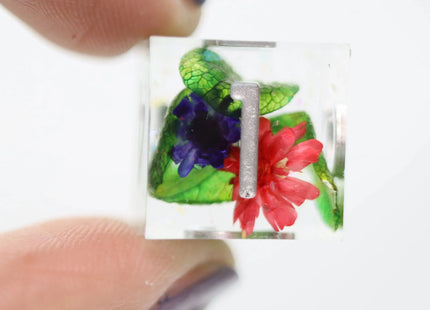 Gamers Guild AZ Foam Brain Games Sharp Edge Resin RPG Dice Set - Harmonious Buds Foam Brain Games