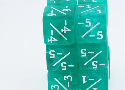 Gamers Guild AZ Foam Brain Games Turquoise Marilyn -1/-1 Magic Counters Foam Brain Games