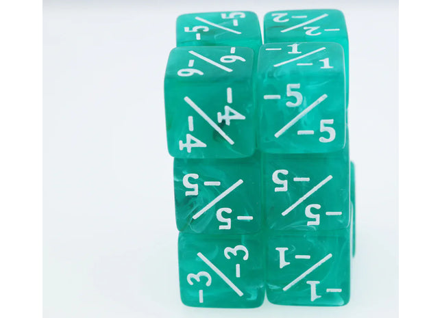 Gamers Guild AZ Foam Brain Games Turquoise Marilyn -1/-1 Magic Counters Foam Brain Games