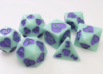 Gamers Guild AZ Foam Brain Games Young Love RPG Dice Set Foam Brain Games