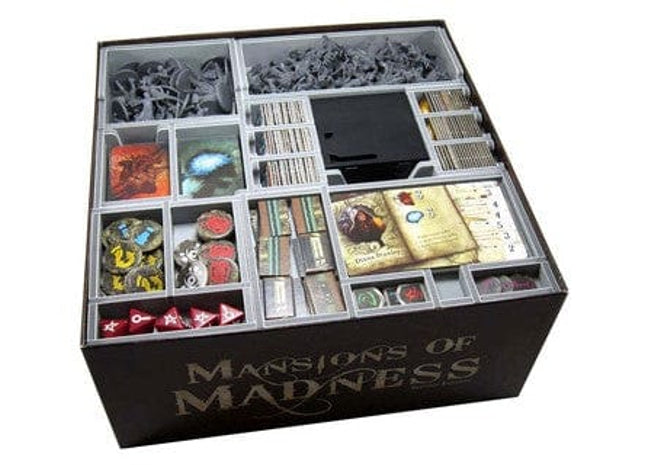 Gamers Guild AZ Folded Space Board Game Insert: Mansions of Madness 2nd Ed (Pre-Order) AGD