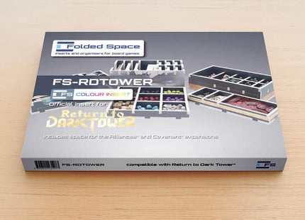 Gamers Guild AZ Folded Space Board Game Insert:  Return To Dark Tower (Pre-Order) AGD