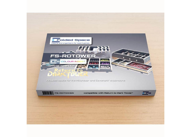 Gamers Guild AZ Folded Space Board Game Insert:  Return To Dark Tower (Pre-Order) AGD