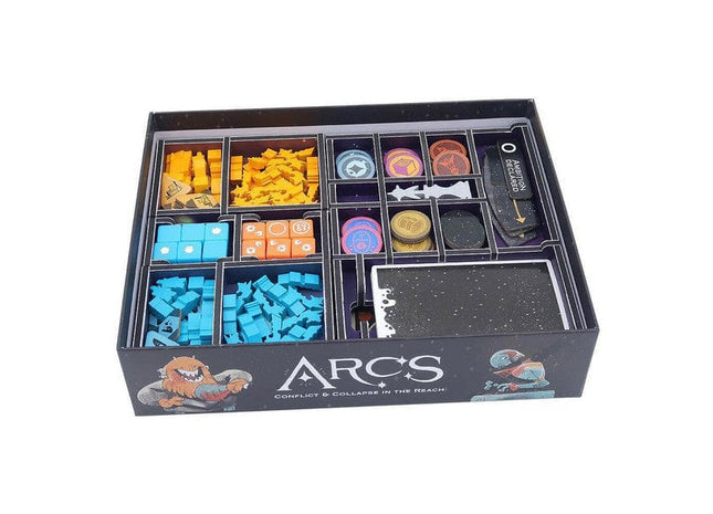 Gamers Guild AZ Folded Space Box Insert: Color: Arcs (Pre-Order) ACD Distribution
