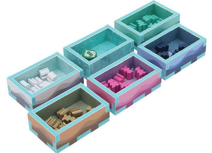 Gamers Guild AZ Folded Space Box Insert: Color: Finspan (Pre-Order) ACD Distribution