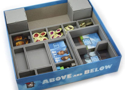 Gamers Guild AZ Folded Space Folded Space: Board Game Insert for Above and Below and Expanded Edition Exclusive Token Set ACD Distribution