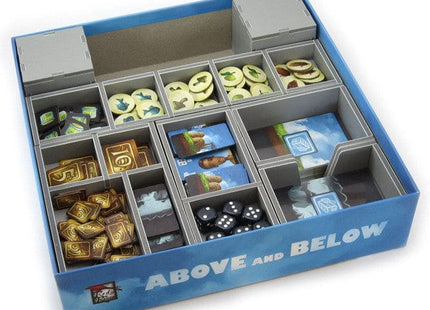 Gamers Guild AZ Folded Space Folded Space: Board Game Insert for Above and Below and Expanded Edition Exclusive Token Set ACD Distribution