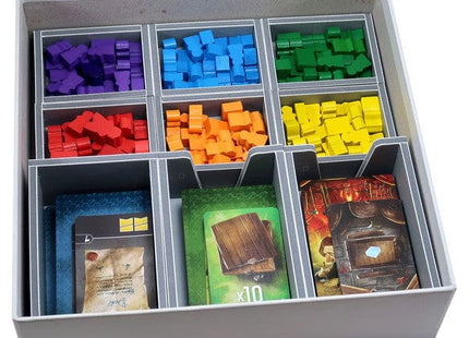 Gamers Guild AZ Folded Space Folded Space: Board Game Insert for Architects of the West Kingdom, Age of Artisans Expansion, and Architects 2018 KS Promos Pack ACD Distribution