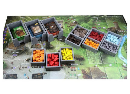 Gamers Guild AZ Folded Space Folded Space: Board Game Insert for Architects of the West Kingdom, Age of Artisans Expansion, and Architects 2018 KS Promos Pack ACD Distribution