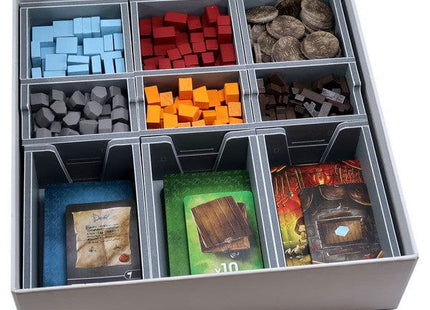 Gamers Guild AZ Folded Space Folded Space: Board Game Insert for Architects of the West Kingdom, Age of Artisans Expansion, and Architects 2018 KS Promos Pack ACD Distribution