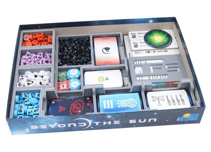 Gamers Guild AZ Folded Space Folded Space: Board Game Insert for Beyond the Sun ACD Distribution