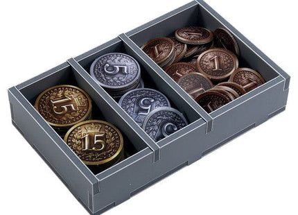 Gamers Guild AZ Folded Space Folded Space: Board Game Insert for Brass: Lancashire and Birmingham (Retail and Kickstarter Editions) ACD Distribution